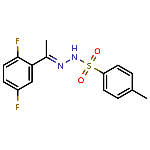 N'-(1-(2,5-difluorophenyl)ethylidene)-4-methylbenzenesulfonohydrazide