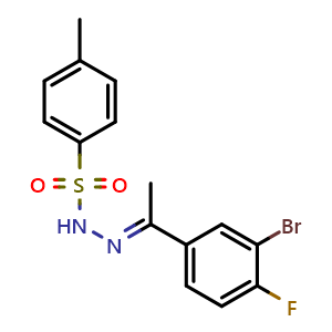 N'-(1-(3-bromo-4-fluorophenyl)ethylidene)-4-methylbenzenesulfonohydrazide
