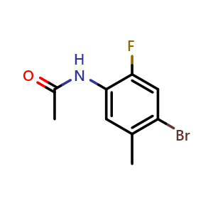 N-(4-bromo-2-fluoro-5-methylphenyl)acetamide