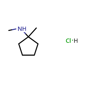 N,1-Dimethylcyclopentan-1-amine hydrochloride