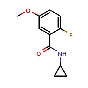 N-cyclopropyl-2-fluoro-5-methoxybenzamide