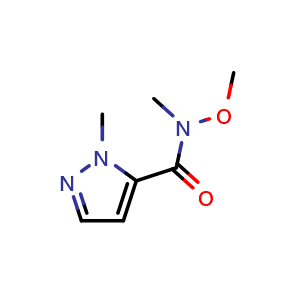 N-methoxy-N,1-dimethyl-1H-pyrazole-5-carboxamide