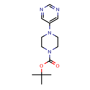 tert-butyl 4-(5-pyrimidinyl)-1-piperazinecarboxylate