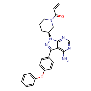 (S)-1-(3-(4-amino-3-(4-phenoxyphenyl)-1H-pyrazolo[3,4-d]pyrimidin-1-yl)piperidin-1-yl)prop-2-en-1-one  (Ibrutinib Impurity）