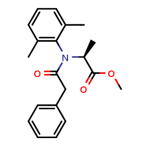 Chemical structure of Benalaxyl , CAS 71626-11-4, AChemBlock X181647