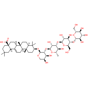 Oleanolic Acid-3-O-beta-D- Galactosyl(1→3)-beta-D-glucosyl(1→3)-α-L ...