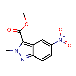 methyl 2-methyl-5-nitro-indazole-3-carboxylate