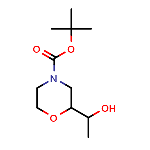 tert-butyl 2-(1-hydroxyethyl)morpholine-4-carboxylate