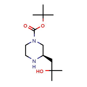 tert-butyl (3R)-3-(2-hydroxy-2-methyl-propyl)piperazine-1-carboxylate