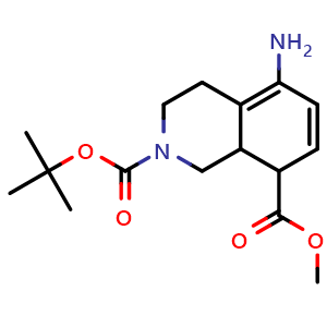 2-tert-butyl 8-methyl 5-amino-3,4-dihydroisoquinoline-2,8(1H)-dicarboxylate