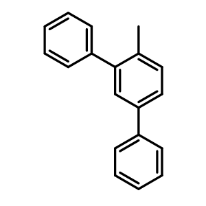Chemical structure of 4'-Methyl-1,1':3',1''-terphenyl , CAS 10468-84-5, AChemBlock X182044