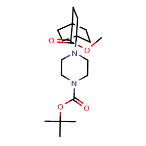 tert-butyl 4-(4-methoxycarbonyl-1-bicyclo[2.2.2]octanyl)piperazine-1-carboxylate