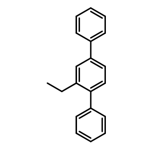 Chemical structure of 2'-Ethyl-1,1':4',1''-terphenyl , CAS 2586127-41-3, AChemBlock X182050