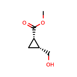 methyl (1S,2R)-2-(hydroxymethyl)cyclopropanecarboxylate
