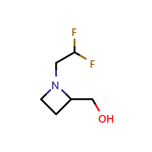 [1-(2,2-difluoroethyl)azetidin-2-yl]methanol