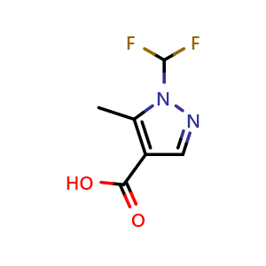 1-(difluoromethyl)-5-methyl-pyrazole-4-carboxylic acid