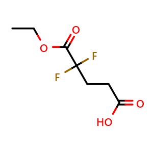 5-ethoxy-4,4-difluoro-5-oxopentanoic acid