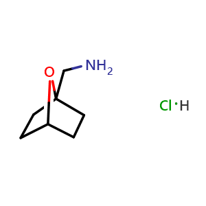 7-oxabicyclo[2.2.1]heptan-1-ylmethanamine hydrochloride