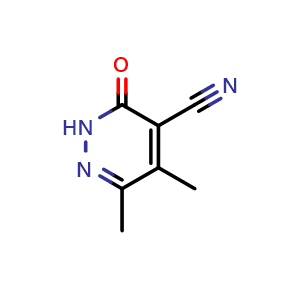 5,6-dimethyl-3-oxo-2,3-dihydropyridazine-4-carbonitrile