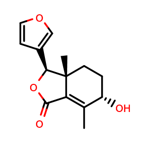 Chemical structure of 9beta-Hydroxyfraxinellone , CAS 202343-57-5, AChemBlock X182336