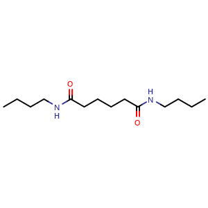 Chemical structure of N,N'-Dibutyladipamide , CAS 10472-27-2, AChemBlock X182374