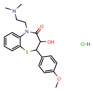 5-(2-(dimethylamino)ethyl)-3-hydroxy-2-(4-methoxyphenyl)-2,3-dihydrobenzo[b][1,4]thiazepin-4(5H)-one hydrochloride