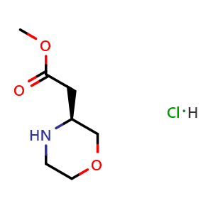 Methyl (S)-2-(morpholin-3-yl)acetate hydrochloride