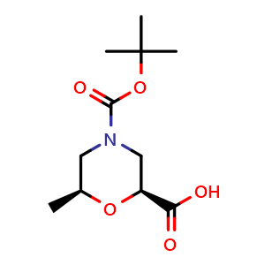(2S,6S)-4-Boc-6-methylmorpholine-2-carboxylic acid