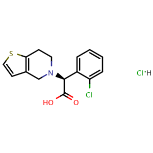 (S)-2-(2-chlorophenyl)-2-(6,7-dihydrothieno[3,2-c]pyridin-5(4H)-yl)acetic acid hydrochloride