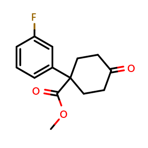 Methyl 1-(3-Fluorophenyl)-4-oxocyclohexanecarboxylate