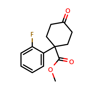 Methyl 1-(2-Fluorophenyl)-4-oxocyclohexanecarboxylate