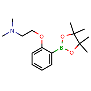 N,N-dimethyl-2-(2-(4,4,5,5-tetramethyl-1,3,2-dioxaborolan-2-yl)phenoxy)ethan-1-amine