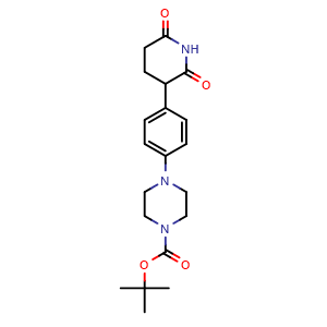 3-[4-(4-Boc-1-piperazinyl)phenyl]piperidine-2,6-dione