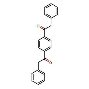 Chemical structure of 1,4-bis (phenylacetyl)benzene , CAS 3363-92-6, AChemBlock X182591