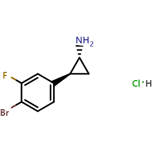 (1R,2S)-2-(4-bromo-3-fluoro-phenyl)cyclopropanamine;hydrochloride