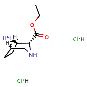 ethyl (1R,2R,5S)-3,8-diazabicyclo[3.2.1]octane-2-carboxylate dihydrochloride