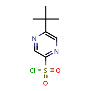 5-tert-butylpyrazine-2-sulfonyl chloride