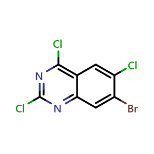 7-bromo-2,4,6-trichloro-quinazoline