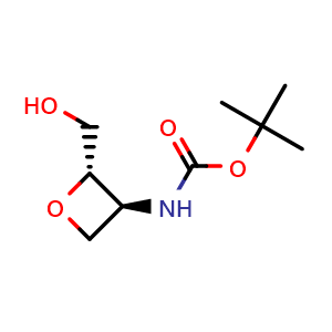 tert-butyl N-[(2S,3S)-2-(hydroxymethyl)oxetan-3-yl]carbamate