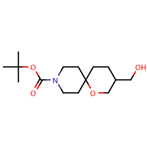 tert-butyl 3-(hydroxymethyl)-1-oxa-9-azaspiro[5.5]undecane-9-carboxylate