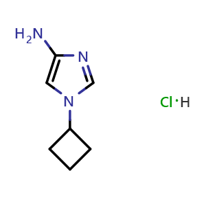 1-cyclobutylimidazol-4-amine;hydrochloride