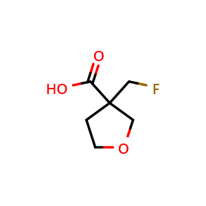 3-(fluoromethyl)tetrahydrofuran-3-carboxylic acid