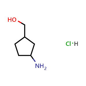 (3-aminocyclopentyl)methanol;hydrochloride