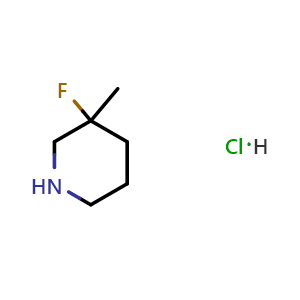 3-fluoro-3-methyl-piperidine;hydrochloride