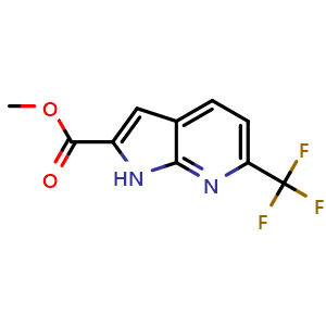 methyl 6-(trifluoromethyl)-1H-pyrrolo[2,3-b]pyridine-2-carboxylate