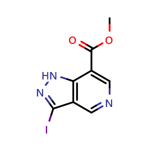 methyl 3-iodo-1H-pyrazolo[4,3-c]pyridine-7-carboxylate