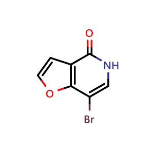 7-bromo-5H-furo[3,2-c]pyridin-4-one