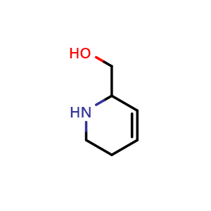 Chemical structure of 1,2,3,6-tetrahydropyridin-6-ylmethanol , CAS 1785314-26-2, AChemBlock X182937