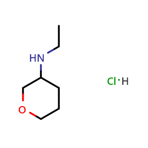 N-ethyltetrahydropyran-3-amine;hydrochloride