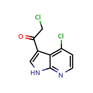2-chloro-1-(4-chloro-1H-pyrrolo[2,3-b]pyridin-3-yl)ethanone